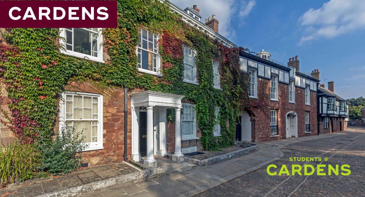Estate Agents with Property for sale, to let and student lettings in Exeter Cardens Estate Agents