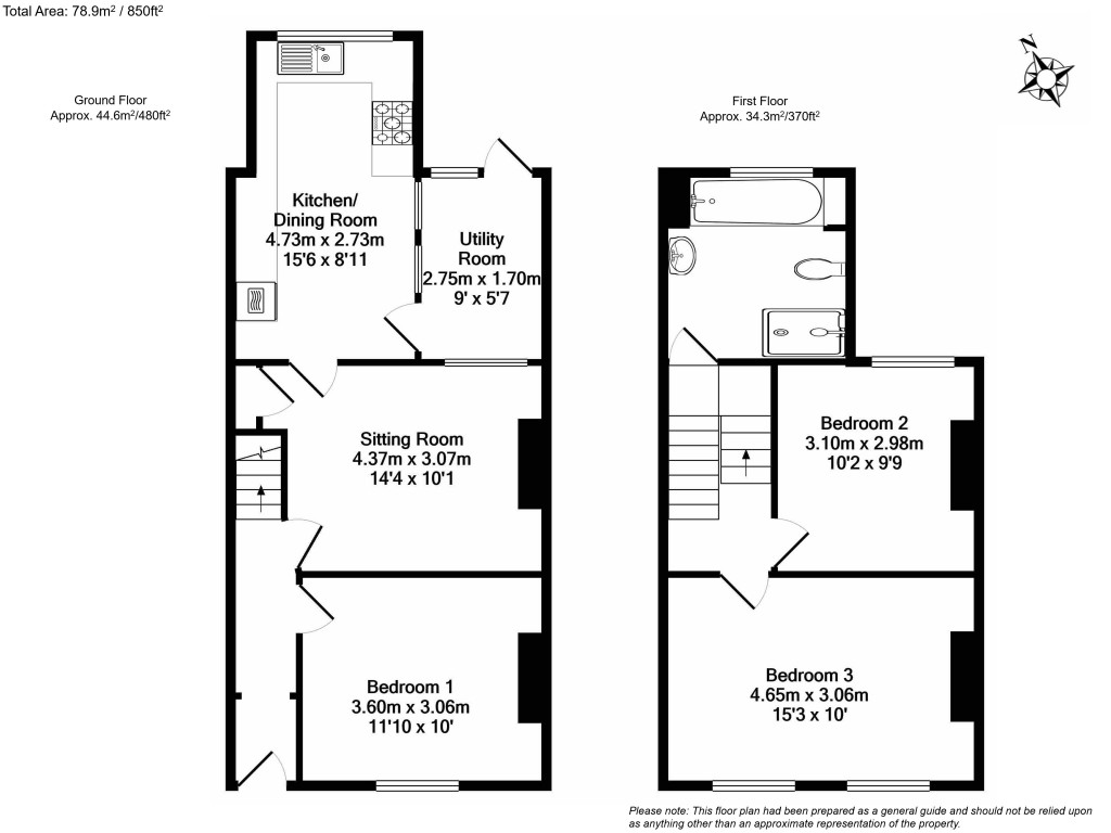 Floorplans For Hoopern Street, Exeter