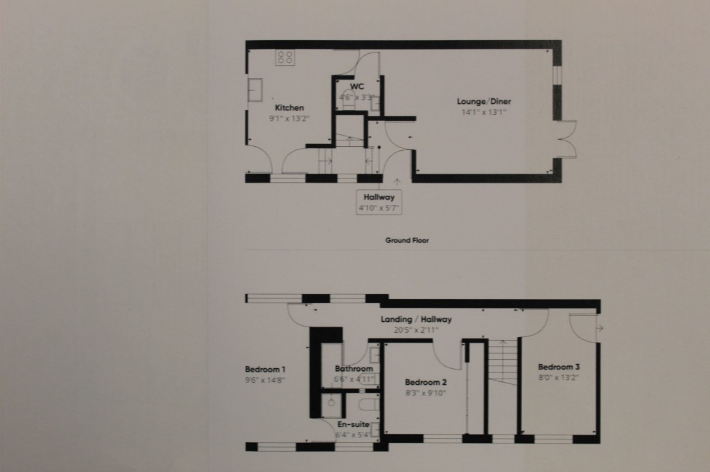 Floorplans For Radnor Place, Exeter