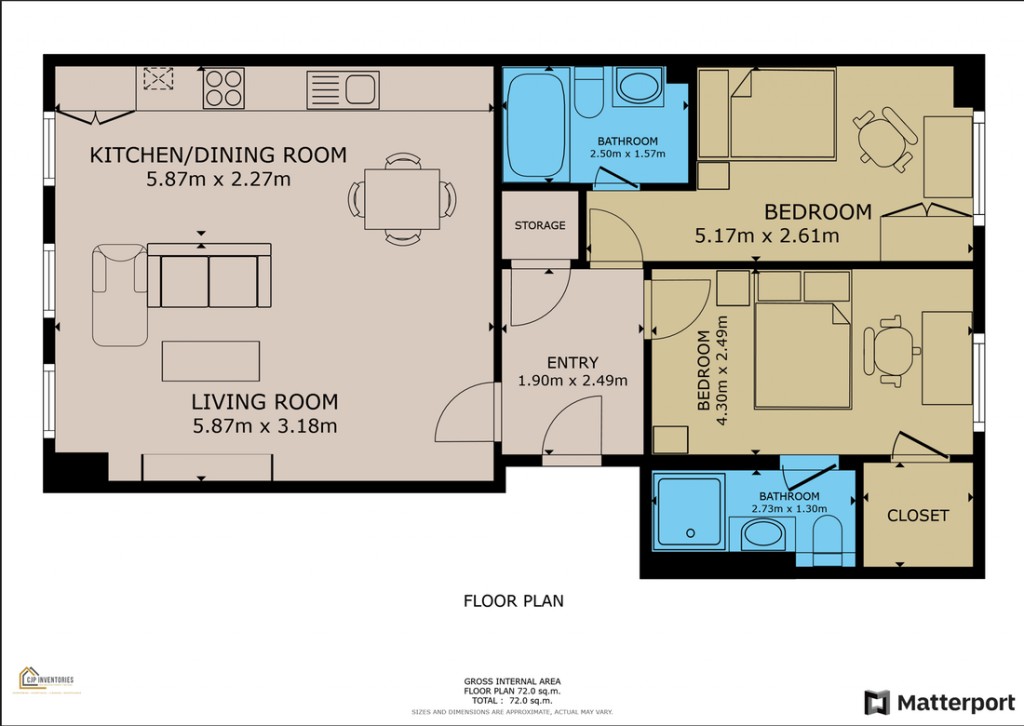 Floorplans For Longbrook Street, 23 Longbrook Street, Exeter