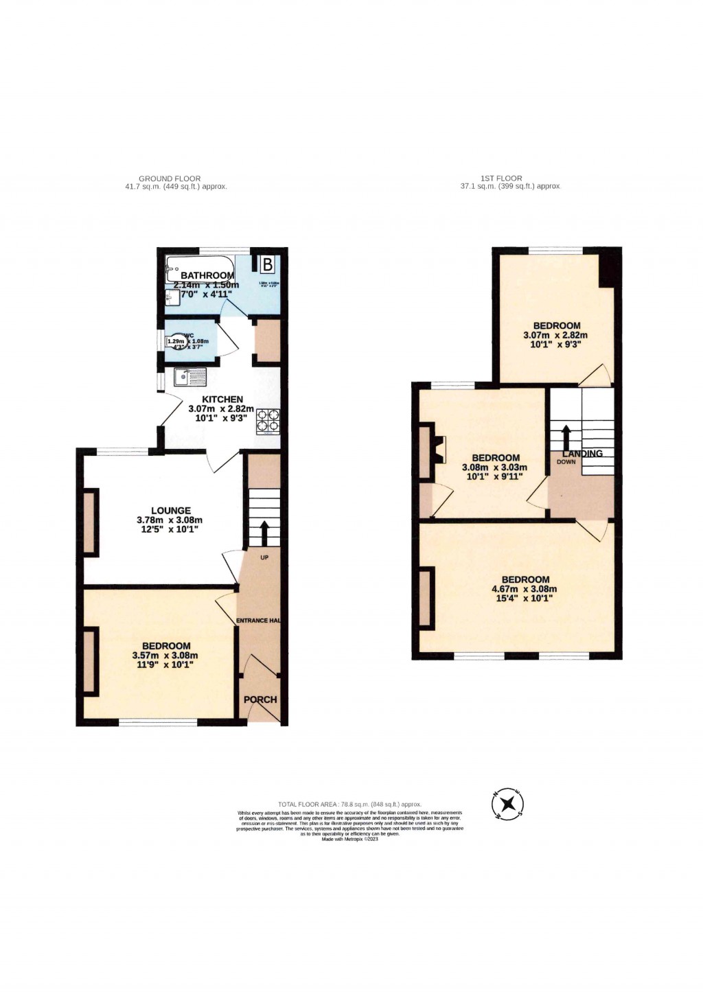 Floorplans For Hoopern Street, Exeter