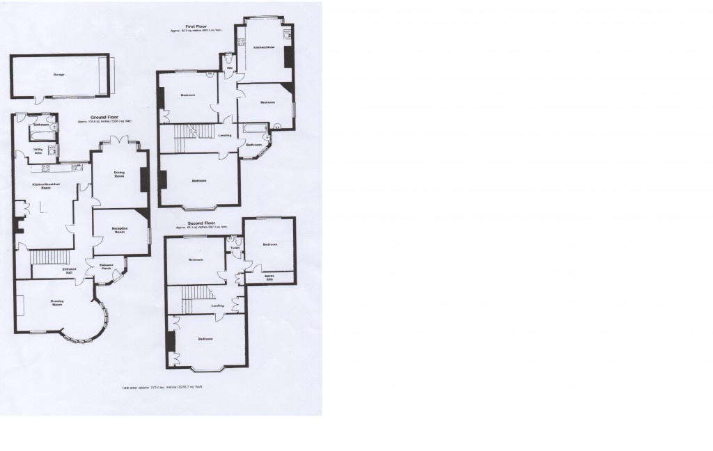 Floorplans For Thornton Hill, St James, Exeter